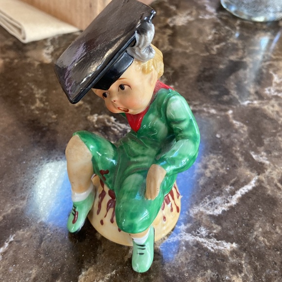 Vintage 50’s graduate figurine Japan Rare unique - Picture 2 of 6